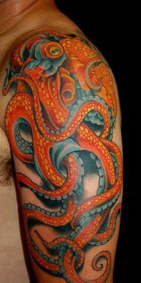 Octopus Tattoo Meaning Sun Tattoo Designs Pinterest