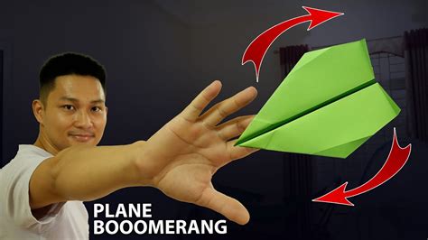 How To Make The Plane Spin In The Air Plane Like A Boomerang Youtube