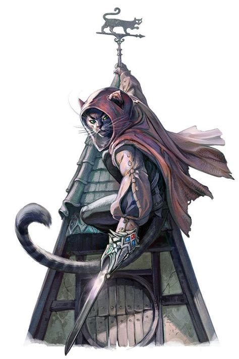 Cat People Character Art Dungeons And Dragons Characters Character