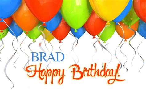 Birthday Greetings Brad