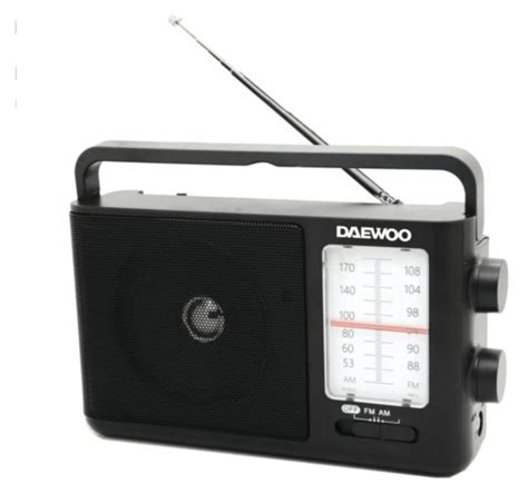 Radio Portatil Electrica y a Pilas Am/Fm Daihatsu Drp 400 Dual - Dapas ...