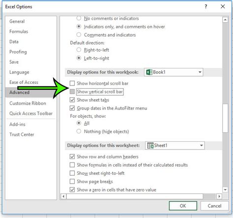 How To Hide The Scroll Bars In Excel For Office Support Your Tech