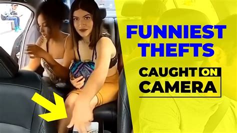 10 Funniest Thieves Caught On Camera Youtube