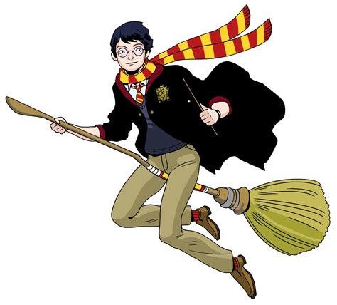 Harry Potter Flying Harry Potter Painting Harry Potter Quidditch