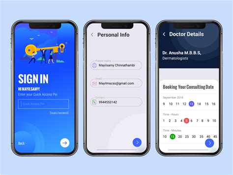 Patient App Booking Details By Mayilsamy Chinnathambi On Dribbble