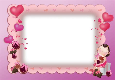 Marco Bonito De Color Rosa Para San Valentin Valentines Frames