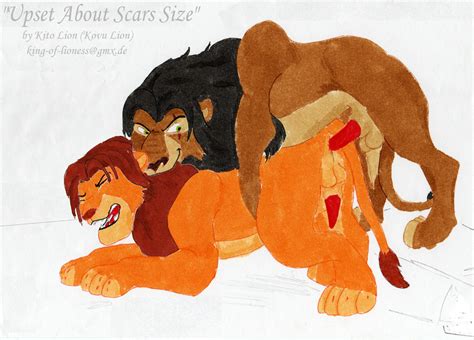 Rule 34 Anus Disney Feline Feral Fur Gay Kito Lion Lion Male No Humans Scar Sex Simba Tail The