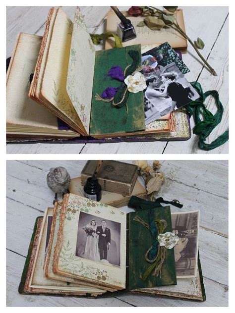 It is getting pretty exciting, if not a little bit stressful. Woodland wedding guest book wedding scrapbook by ...