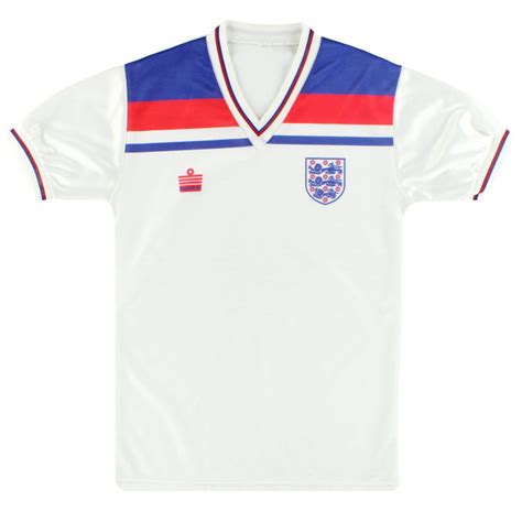 1980 83 Inghilterra Admiral Home Shirt S
