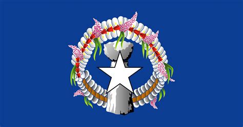 Northern Mariana Islands Flag South Dakota North Carolina Northern