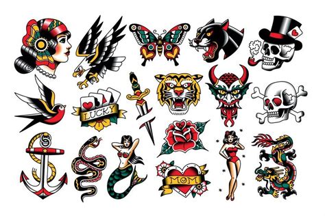 Tattoo Flash Ideas All You Need To Know 2021 Information Guide Old School Tattoo Designs