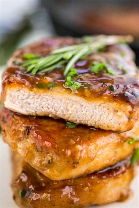 Honey Garlic Pork Chops Are Super Juicy And Tender Coated With The Most Delicious Sticky Honey