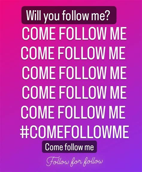 Come Follow Me