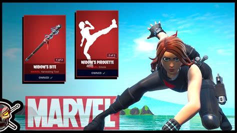 marvel s black widow in fortnite before you buy complete cosmetic guide youtube