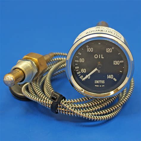 Cob Smiths Oil Temperature Mechanical Classic Gauges Gauges And Instruments Parts