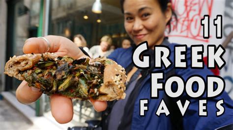 11 Top Greek Foods Athens Greece Youtube