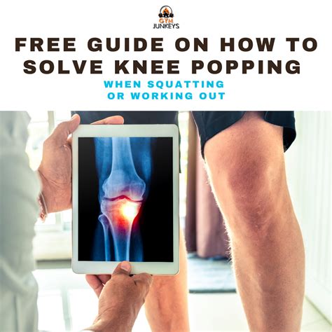 Heres How To Solve Knee Popping When Squatting Or Working Out Gym