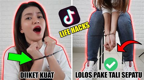 nyobain tiktok lifehacks ternyata bisa begini youtube