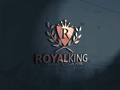 Royal King Logo Logo Templates Creative Market