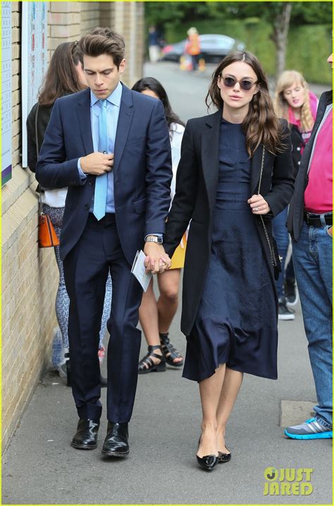 Keira Knightley Hubby James Righton Check Out Wimbledon Photo James Righton Keira