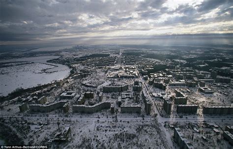 Vanishing Chernobyl Aerial Photos Show How Devastated Town In