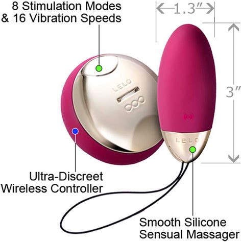 Lelo Lyla 2 Design Edition Remote Controlled Rechargeable Bullet Cerise