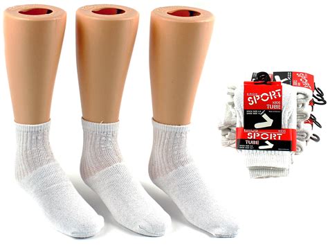 Wholesale Kids White Tube Socks Size 4 6 Sku 355612 Dollardays