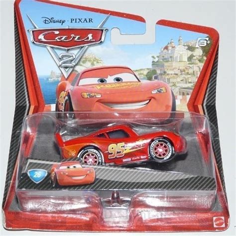 Fisher Price Disney Pixar Cars 2 Lightning Mcqueen With Rusteze