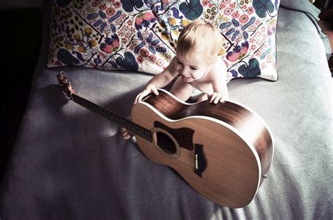 Play Guitar With Baby Playing Guitar Cup Of Jo Kids