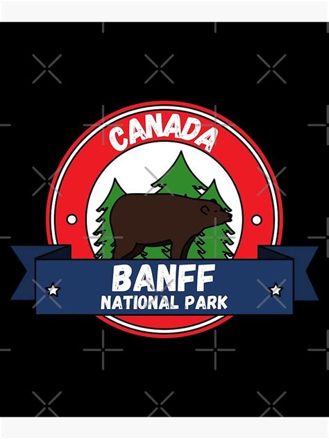 Banff National Park Canada Poster By Original1977 Redbubble