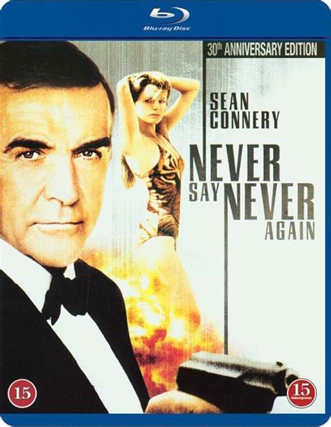 James Bond Never Say Never Again Blu Ray Film → Køb Billigt Her