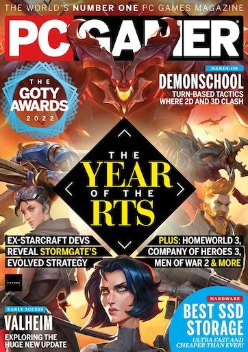 Pc Gamer Uk Edition Magazine January 2023 Back Issue