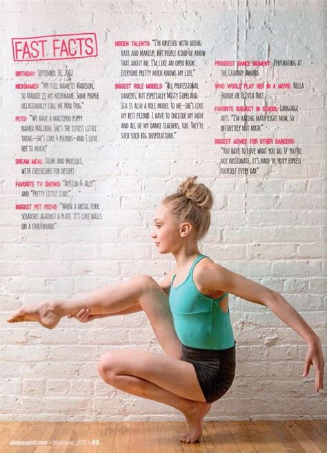 Maddie Ziegler For Dance Spirt Magazine Dance Pinterest Open Book Her Hair And We