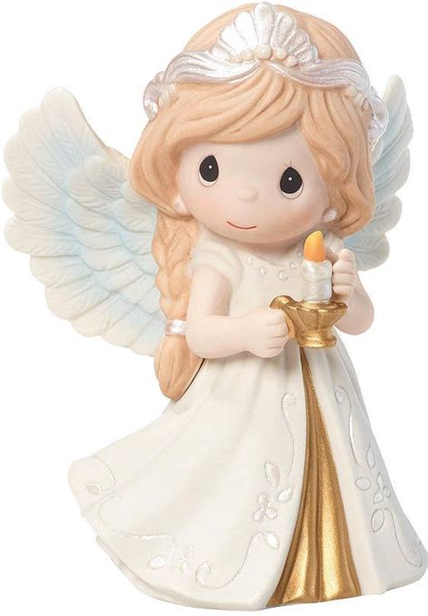 Precious Moments 8th Annual Angel Series He Is The Light Figurine
