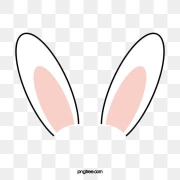 Orejas de conejo png dibujos conejito orejas prediseñadas conejo oído