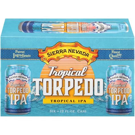 Sierra Nevada Tropical Torpedo Ipa Beer 6 Pk Cans Shop Beer At H E B