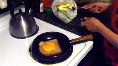 How To Make A Perfect Egg In A Basket Youtube