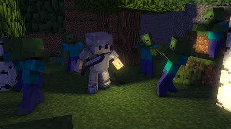 Minecraft Zombie Wallpapers Top Free Minecraft Zombie Backgrounds