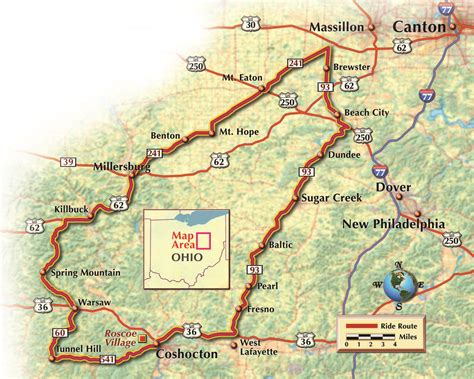 Ohio Scenic Byway Map