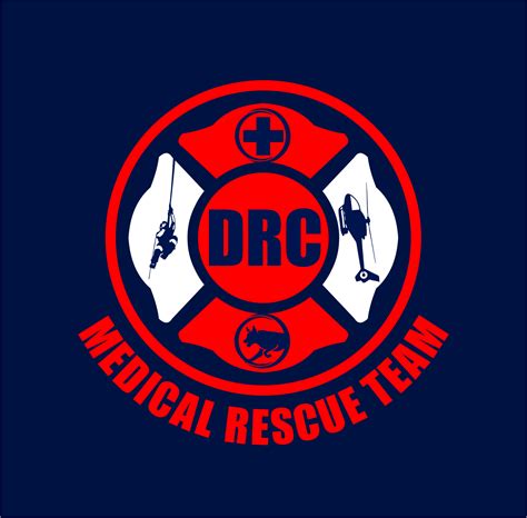 Serious Professional Search And Rescue Logo Design For Drc Medical