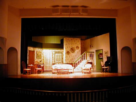 Theater Sets By R Dean Barker At