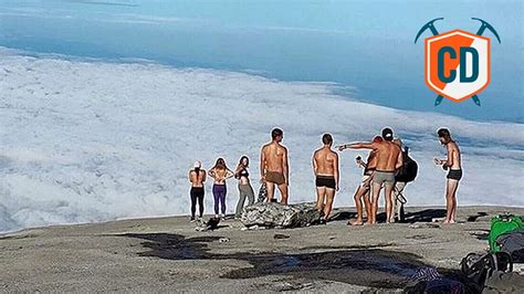 Is The Naked Summit Photo Acceptable Epictv Climbing Daily Ep