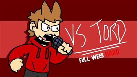 Vs Tord Full Week Hard Vs Tord Bot Remasterd Youtube