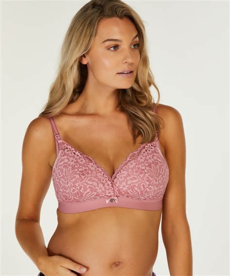 rose padded nursing bra for £27 non wired bras hunkemöller