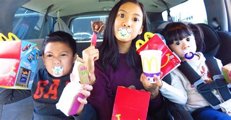 Tiana s new merch prank. BAD BABY McDonald's FOOD FIGHT! Johny Johny Yes Papa Songs ...