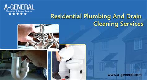 Residential Plumbing And Drain Cleaning Services