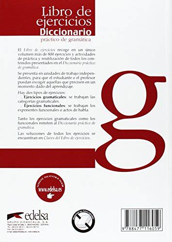 Diccionario Práctico De La Gramática Libro De Ejercicios Educaspain