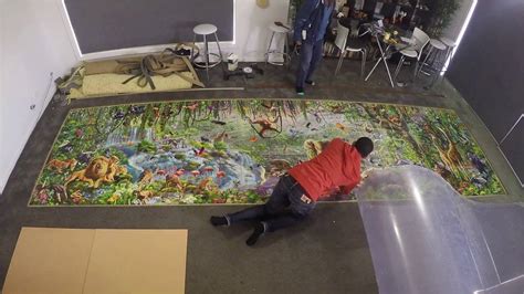 Jigsaw Puzzle Installation Time Lapse Youtube
