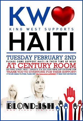 Who would be contacted about this? King West Supports Haiti Charity Event | Streetwear ...
