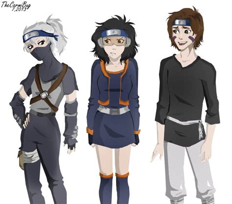 Kakashiobito And Rin Gender Bender Naruto Girls Naruto Cute Naruto
